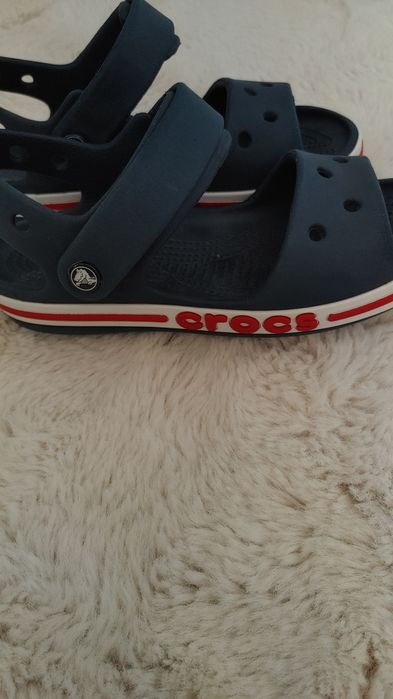 Crocs sandały rozm J1 32 33 stan BDB