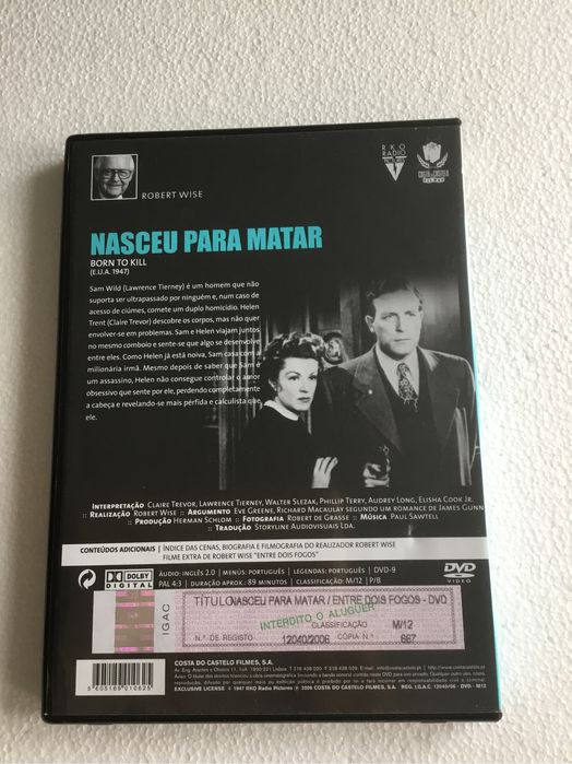 Nasceu  para Matar. Robert Wise