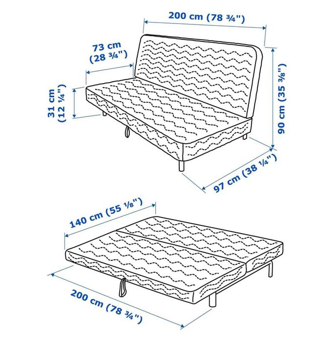 Sofá cama 3 lugares | Ikea