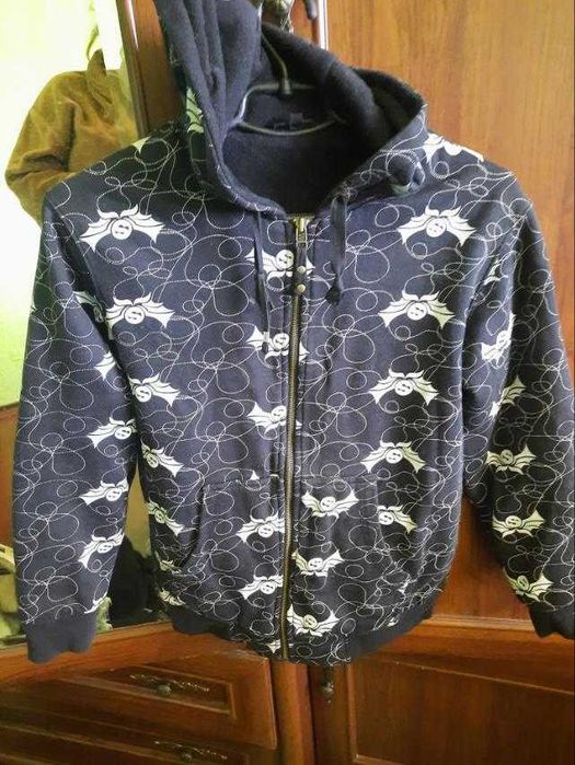тепла кофта на блискавці худі