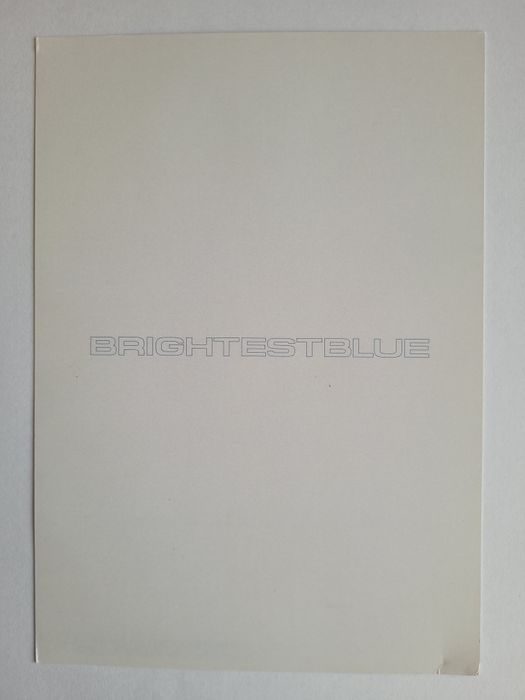 Sprzedam Ellie Goulding "Brightest Blue" (Signed Art Card)