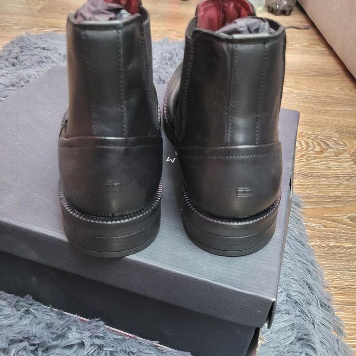 Sztyblety skórzane męskie Tommy Hilfiger