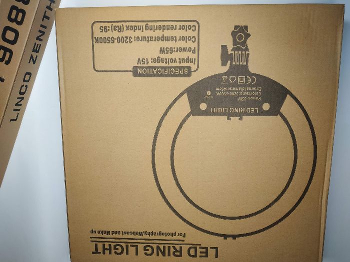 Кольцевая LED лампа 45 со штативом. Для блогера косметолога фотографа