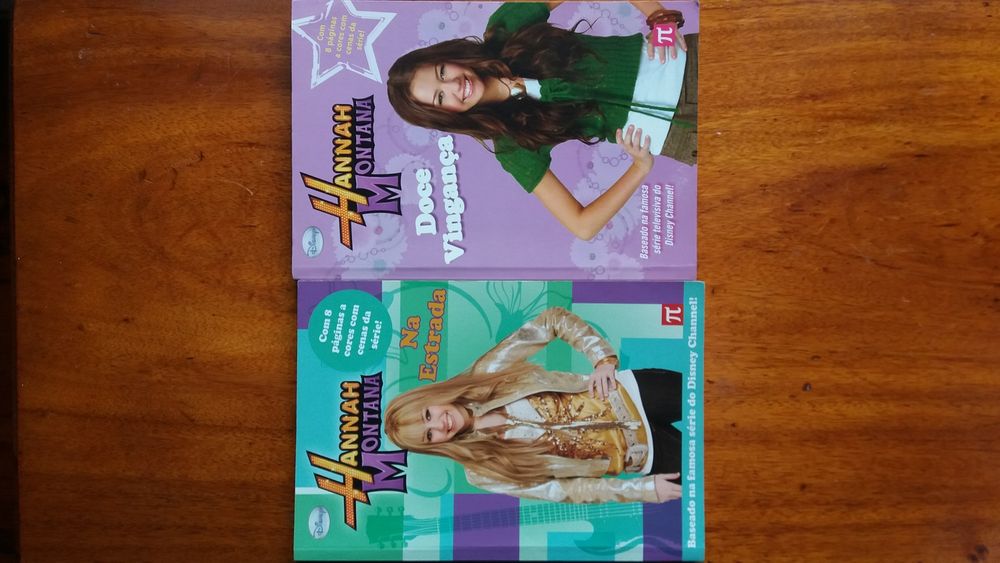 Livros "Hannah Montana"