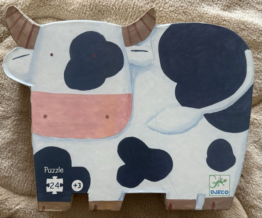 Пазли GJECO Корівка