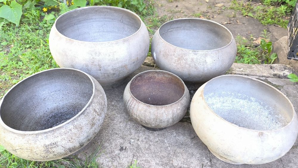 Казан чувунок алюминиевый .