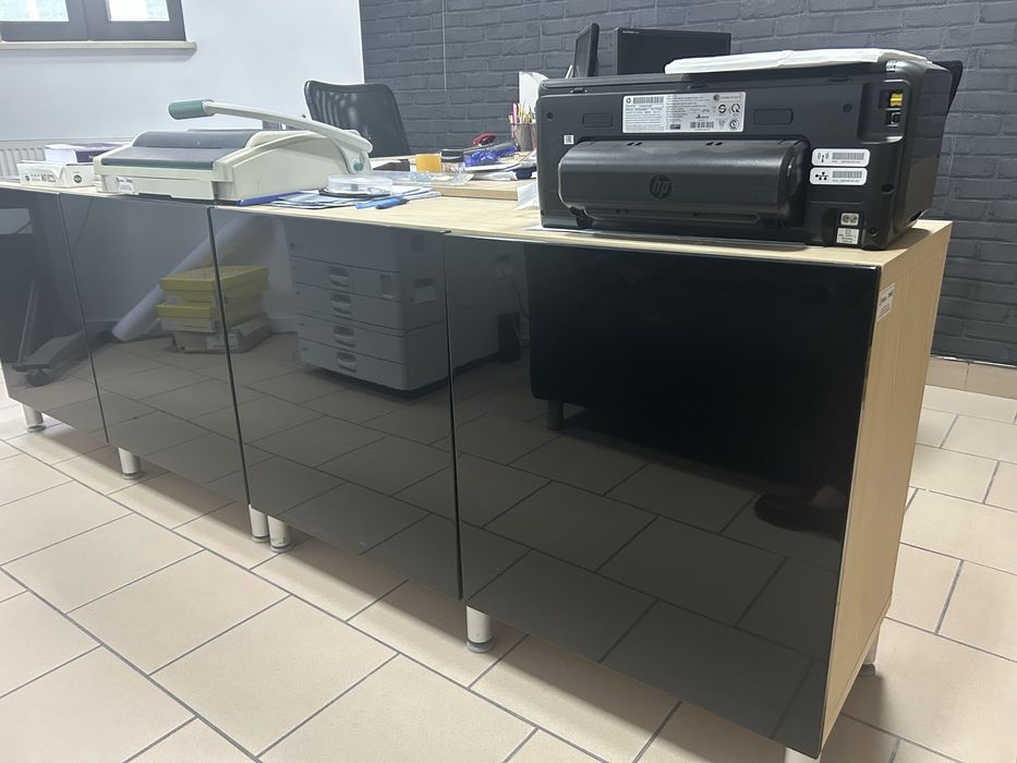 Meble  Ikea dab/czarny