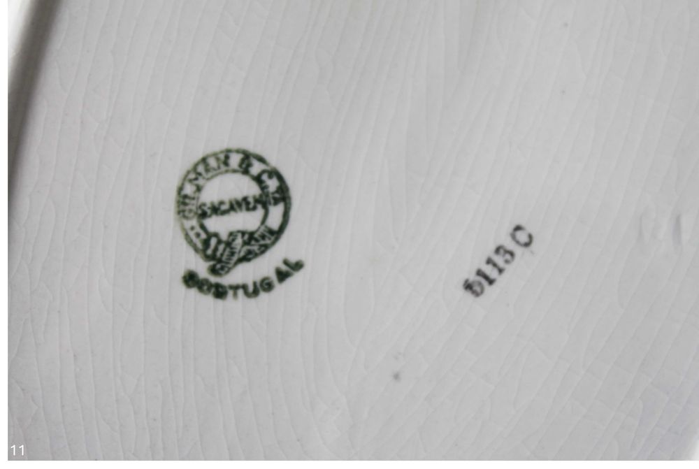 Serviço de jantar da antiga Fábrica de Sacavém