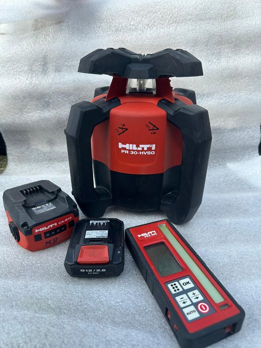 Laser obrotowy do prac wewnętrznych zielona wiązka  Hilti PR 30 HVSG