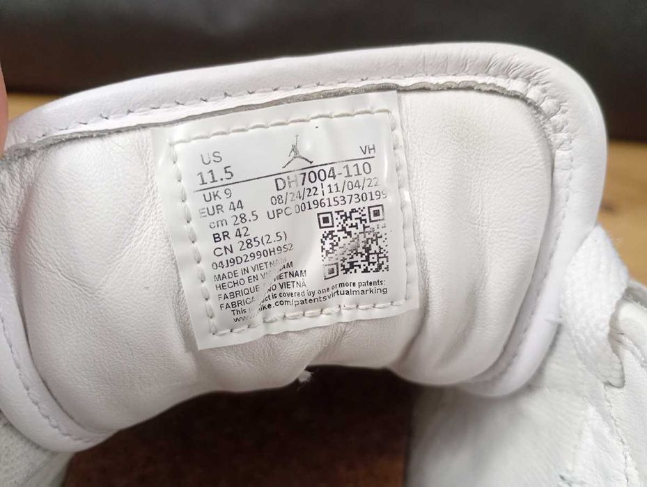Nike, Sneakersy, Air Jordan 1 Elevate Low, buty sportowe, rozmiar 44