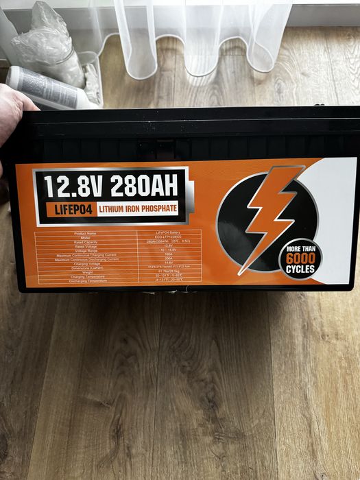 Акумулятор ECO WORTHY LiFePo4 280 Ah 12,8v