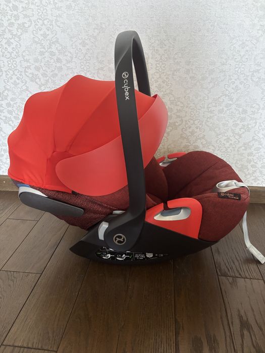 Автокрісло Cybex Cloud Z+ plus Autumn Gold burnt Red червоний колір