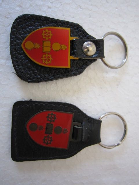 Porta chaves antiga Escola Prática do Serviço de Material