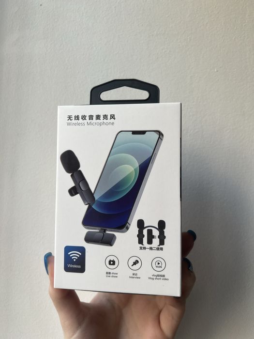 Мікрофон петличка новий