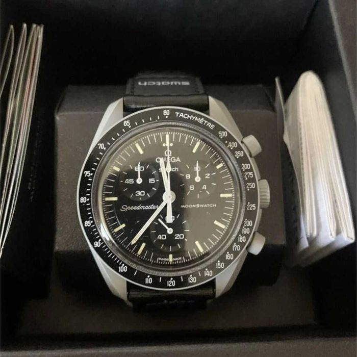 Omega x Swatch SO33M100 - Moon z Bezpiecznym Zwrotem