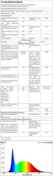 E2999 Lampa ręczna Warsztat LED REV LY-6005 5W