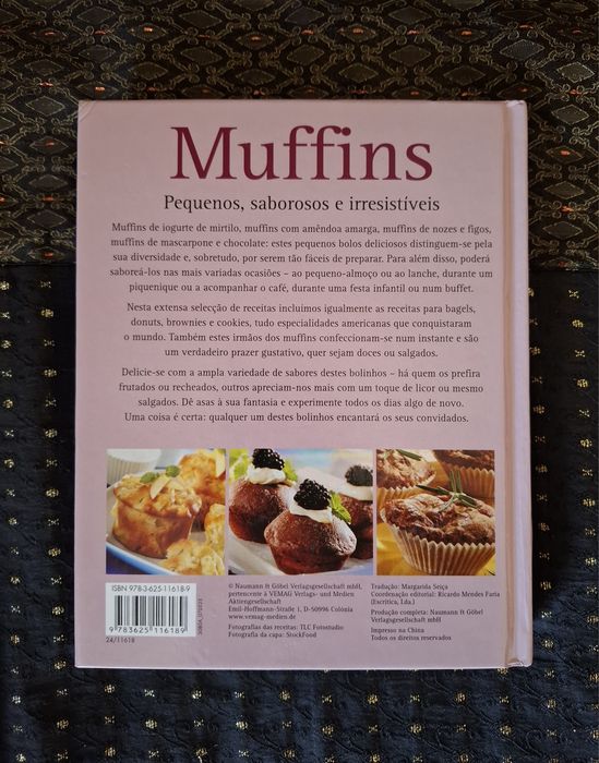 Livro Muffins - Pequenos, saborosos e irresistíveis