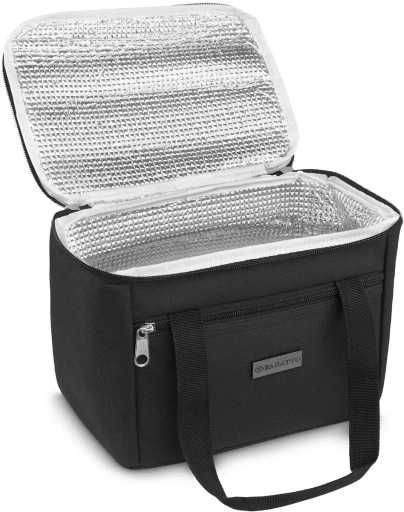 Pojemna torba termiczna z paskiem na ramię torba na jedzenie Na Plażę