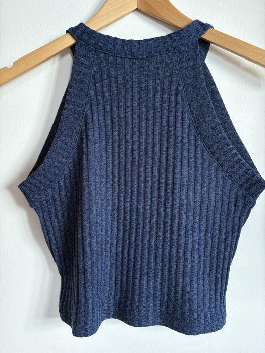 Top azul Bershka
