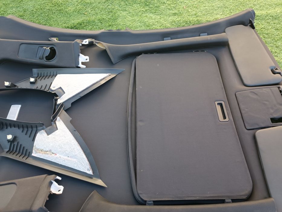 Cúpula preta e acessório com teto de abrir pack M original E46 Compact