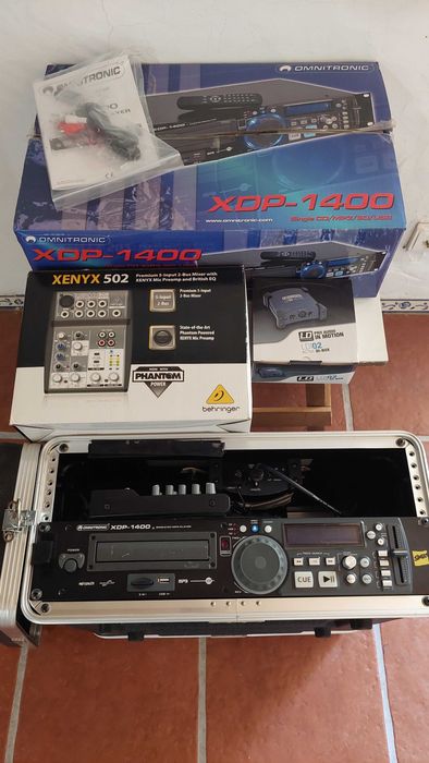Equipamento para utilização de Backing Track