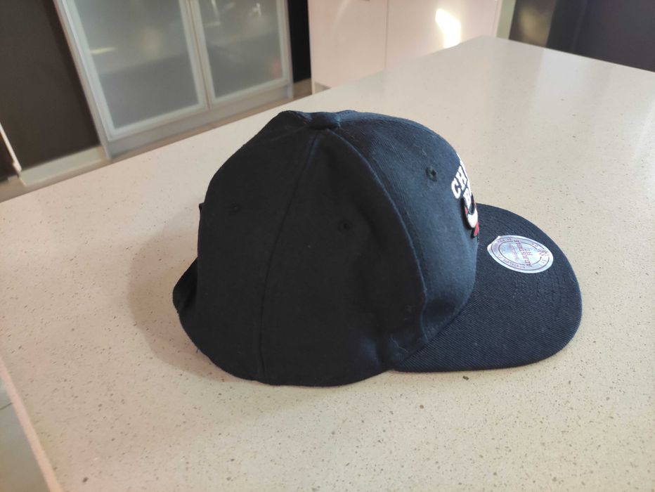 Czapka z daszkiem bejsbolówka Snapback Chicago Bulss NBA Mitchell&Ness