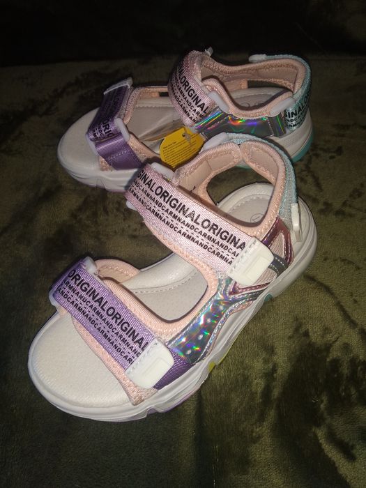 НОВЫЕ сандали, босоножки на девочку 27 Clibee