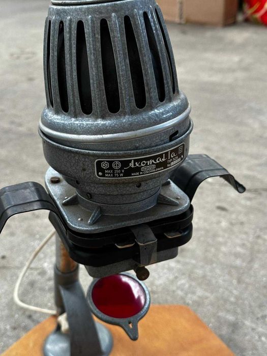 máquina de revelação vintage