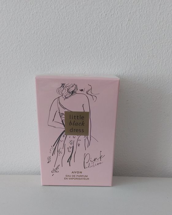 Avon little black dress pink