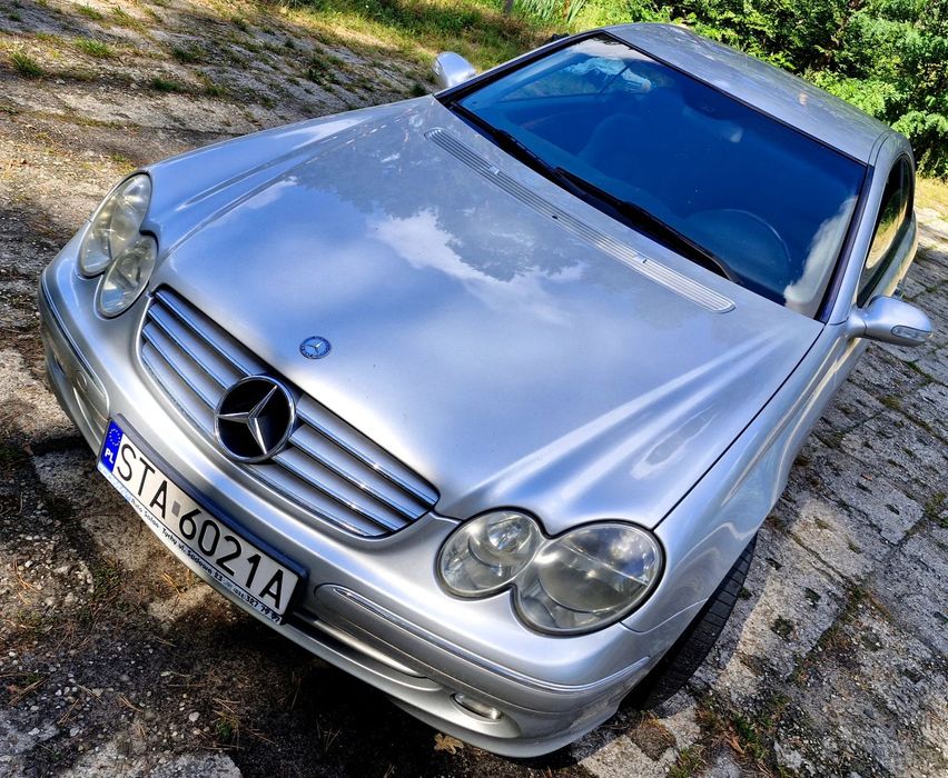Mercedes-Benz CLK Mercedes CLK, w codziennym użytkowaniu, serwisowany,