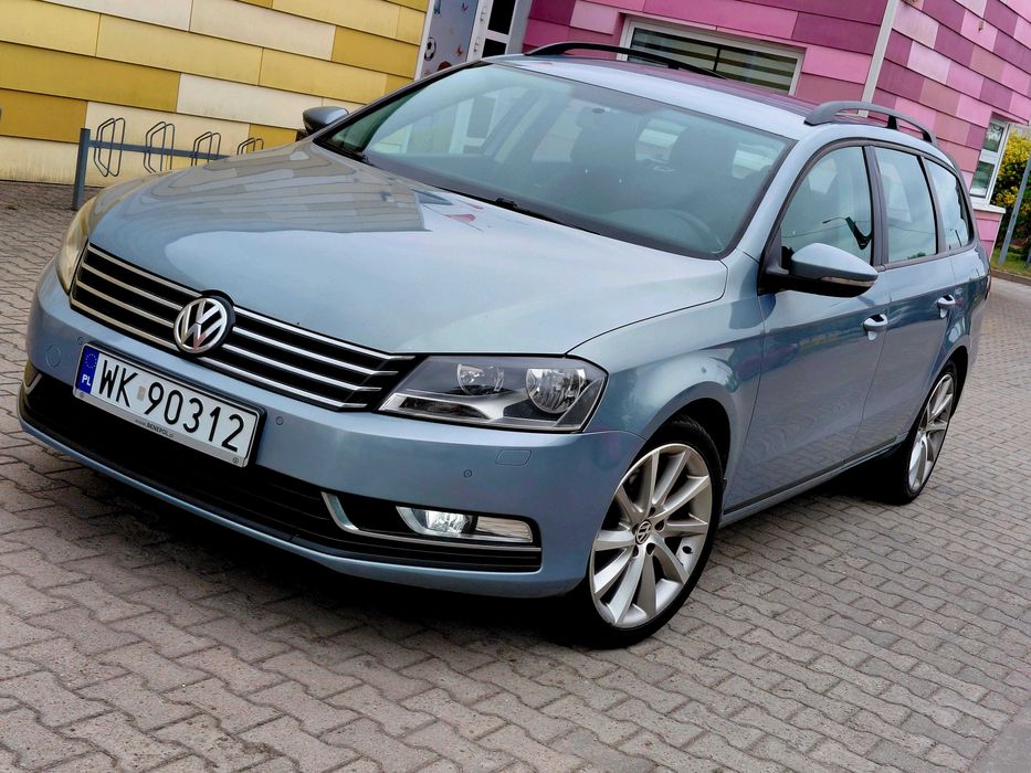 = Mocny VW Passat = B7 > 4Motion > I WŁAŚCICIEL rej PL GRZ.fotele BDB STAN!