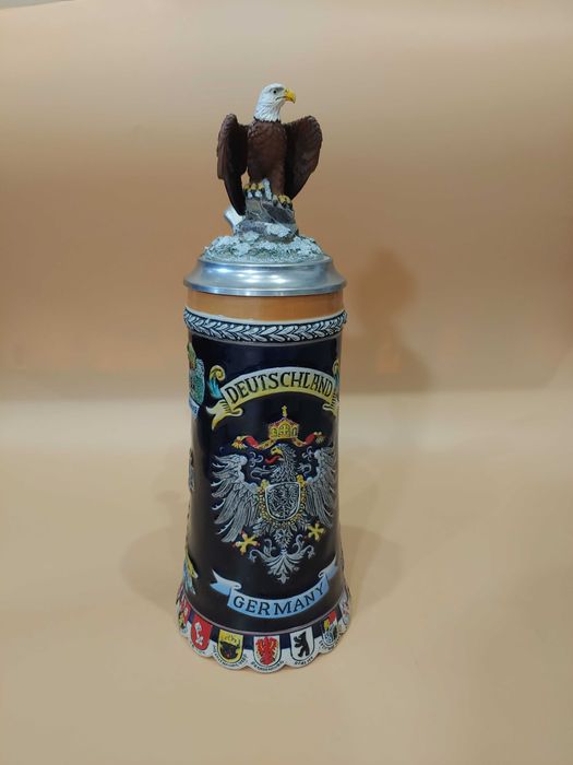 Аутентичная немецкая пивная кружка S.P. Gerz