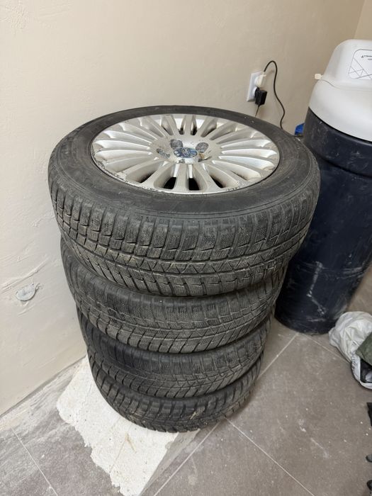 Oryginalne aulfelgi Ford Mondeo Mk5-16 + opony Fulda Zimowe