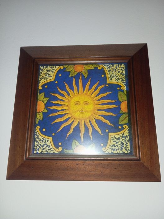 Quadro pequeno com sol