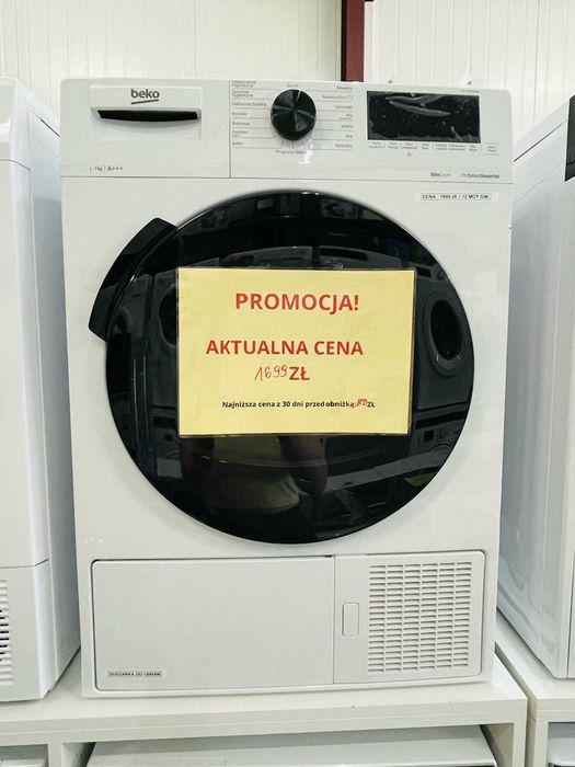 Suszarki Beko - Różne modele dostępne od ręki! ZAPRASZAMY!