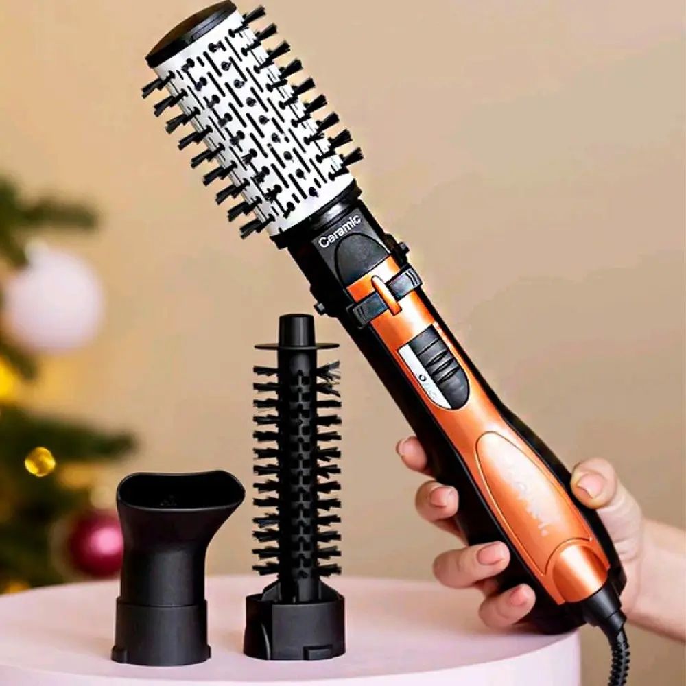 Фен-щетка для волос БРАШ (Brush) с вращением Gemei GM 4828: 609 грн ...