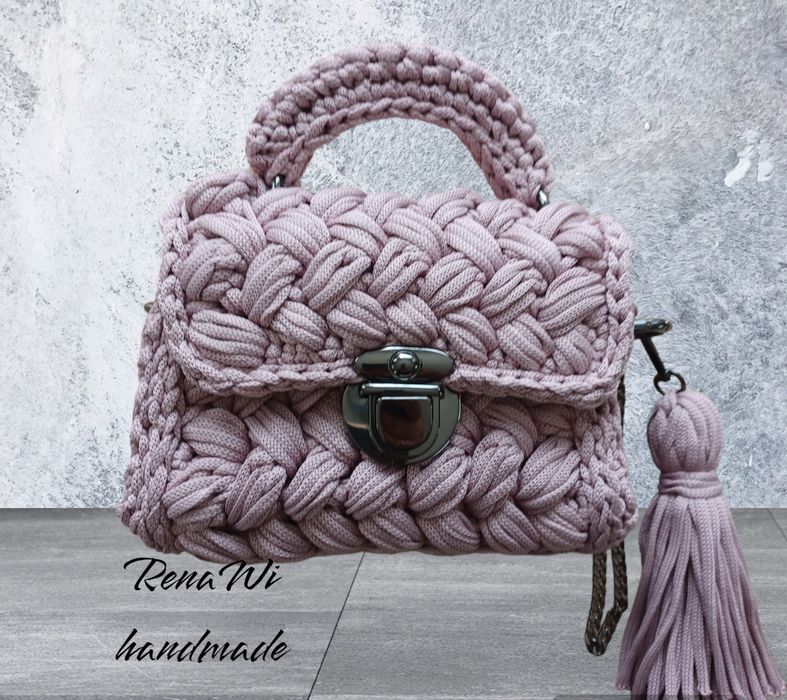 Torebka " Pufka" handmade