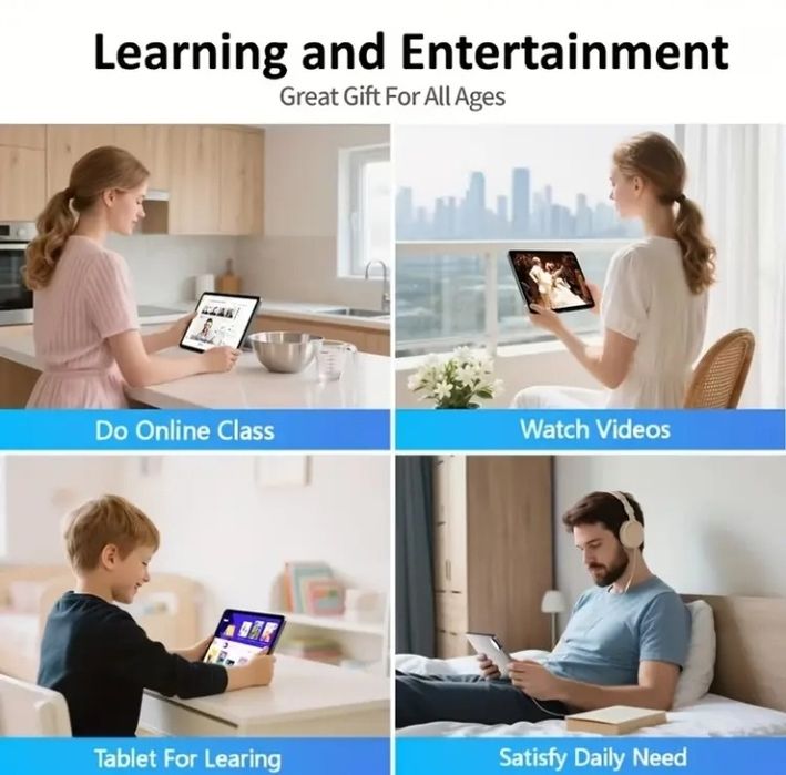 Планшет Crelander/RAM 16GB/ROM 128GB/Incell  Display/