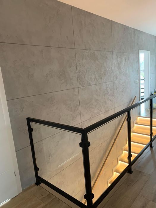 Beton architektoniczny tynki dekoracyjne elewacja rdza mikrocement