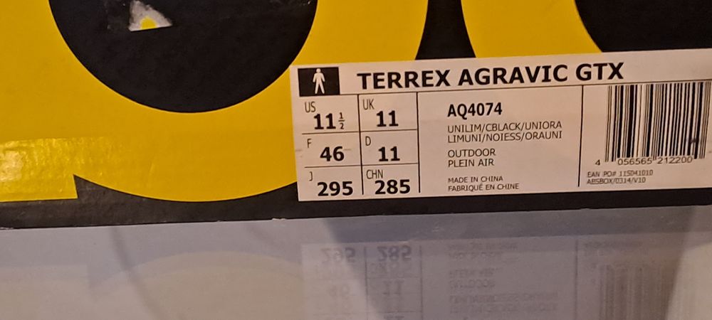 Adidas terrex agravic 46