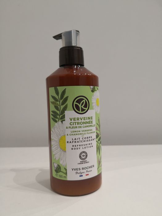 Yves Rocher Mleczko do ciała Werbena cytrynowa & Kwiat rumianku 390 ml