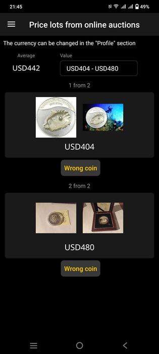 Srebrna moneta 5$ seria Marine Life Protection z prawdziwą perłą