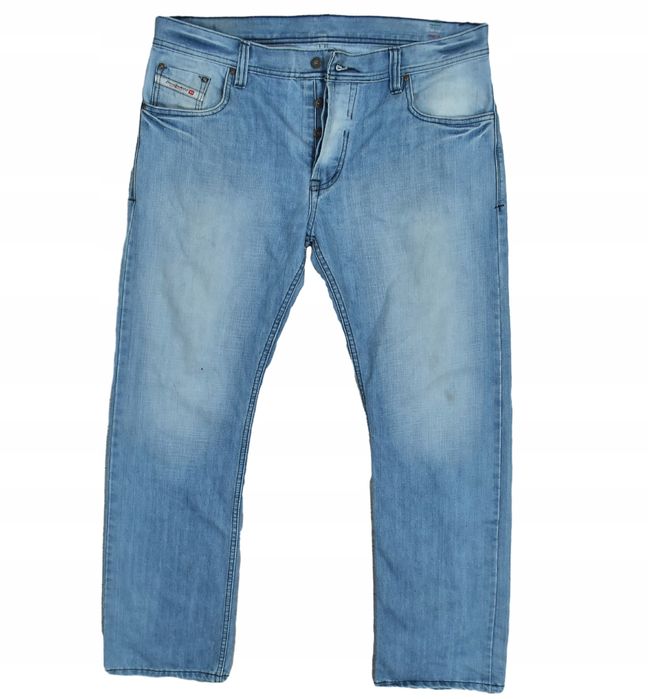 Diesel Męskie Spodnie Jeansowe Straight 38