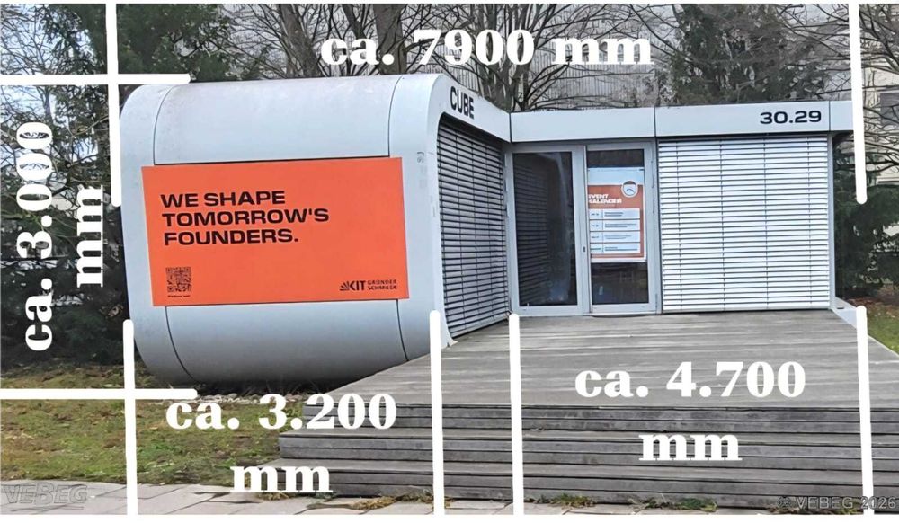Nowoczesny Pawilon Modułowy / Salon Wystawowy Nomadhome 44 C