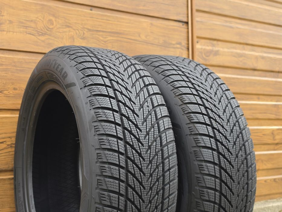 215/55R16 /16 opony zimowe Goodyear. Jak nowe 2025r. Wysyłka montaż
