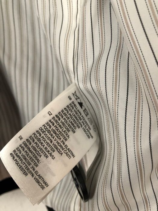 H&M marynarka żakiet czarny rozm 36 IDEALNY