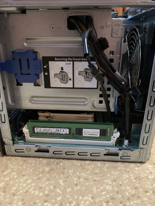 Hp microserver gen8 e3-1260 16 gb ram 6tb HDD