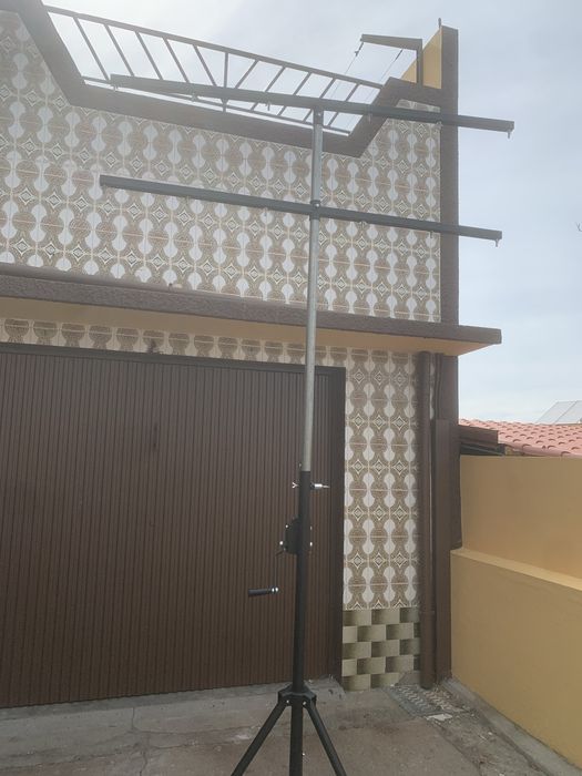 Tripe extensivel ate 3 metros e meio 12 fixacoes