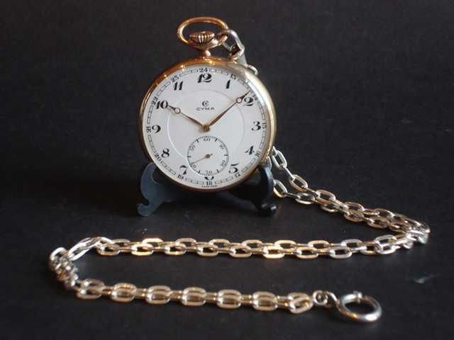 Corrente Antiga para Relógio de Bolso