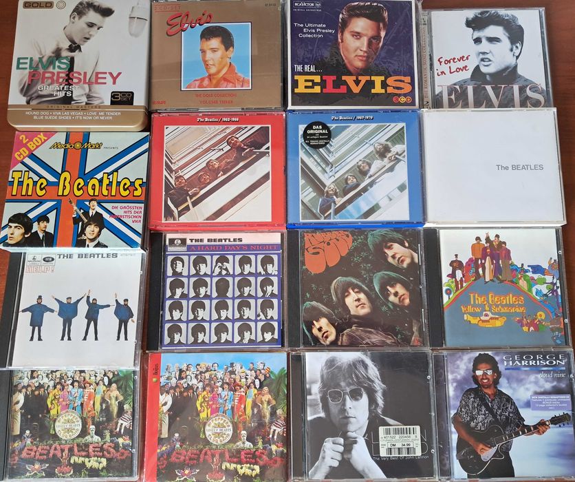 CD (Audio) Presley Beatles Rolling Stones Marley Jethro Trull Doors